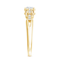 Certified 5 MM Lab Grown Diamond Promise Ring For Her