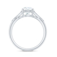 Certified Lab Grown Diamond 8MM Classic Engagement Ring