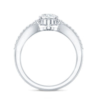 6X8 MM Oval Lab Grown Diamond Vintage Engagement Ring For Women