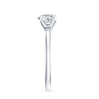 Certified 7 MM Lab Grown Diamond Heart Engagement Ring