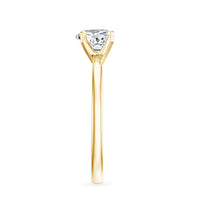 Certified 7 MM Lab Grown Diamond Heart Engagement Ring