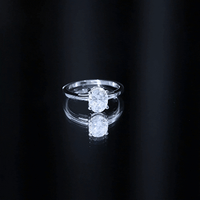 Certified 1 Carat Lab Grown Diamond Engagement Ring