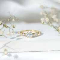 1.29 Carat Oval Cut Lab Diamond Solitaire Engagement Ring