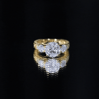 Lab Grown Diamond Vintage Style Engagement Ring