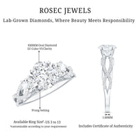 Certified Diamond Vintage Looking Engagement Ring