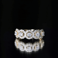 Certified Lab Created Diamond Wedding Band Ring