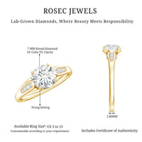 Brilliant Cut Lab Grown Diamond Trending Engagement Ring