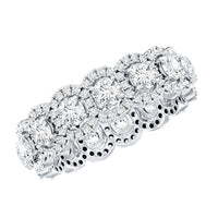Classic Lab Grown Diamond Thick Wedding Band