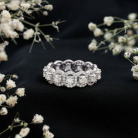 Classic Lab Grown Diamond Thick Wedding Band