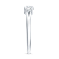 Certified Lab Created Diamond Promise Commitment Ring for Her