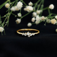 Certified Lab Created Diamond Wedding Anniversary Ring