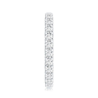Certified Lab Created Diamond Eternity Wedding Band