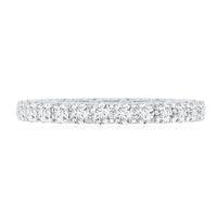 Certified Lab Created Diamond Eternity Wedding Band