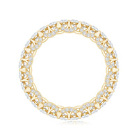 Certified Lab Created Diamond Eternity Wedding Band