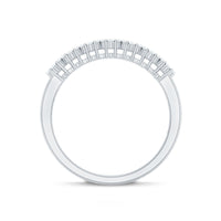 Certified Diamond Cluster Anniversary Ring