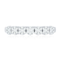 Certified Diamond Cluster Anniversary Ring