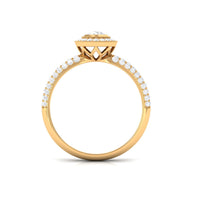 Vintage Inspired Diamond Engagement Ring for Women