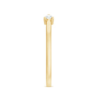 Dainty Diamond Two Stone Open Cuff Ring for Women