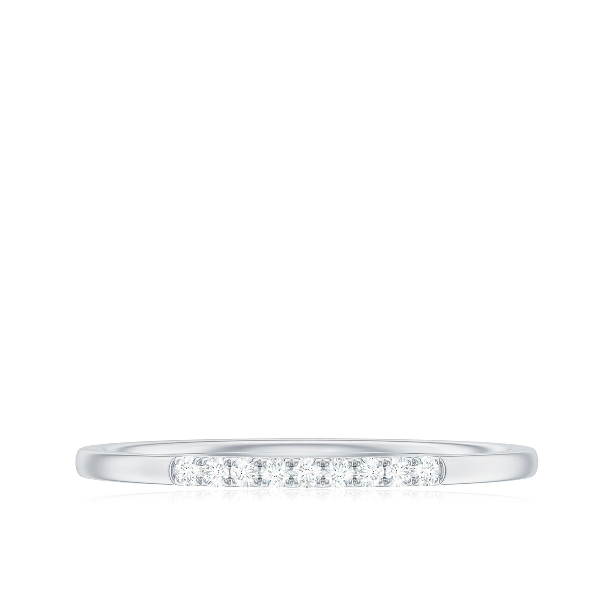 Minimalist Diamond Stackable Ring for Women