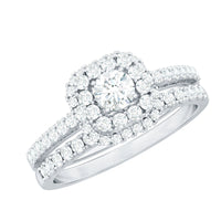 0.5 Carat Zircon Statement Wedding Ring Set