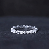 Designer Moissanite Eternity Ring for Women