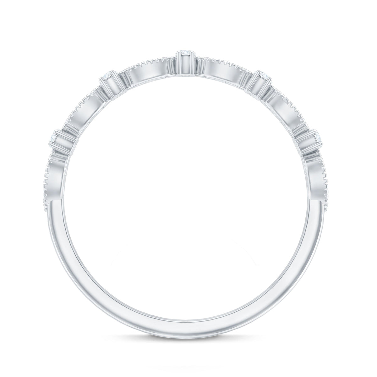 Designer Moissanite Eternity Ring for Women
