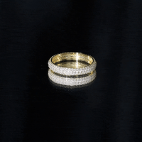 Classic Moissanite Eternity Wedding Band for Women