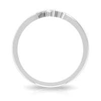 Certified Moissanite Three Stone Promise Ring