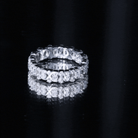 Full Eternity Lab Grown Diamond Wedding Ring For Her