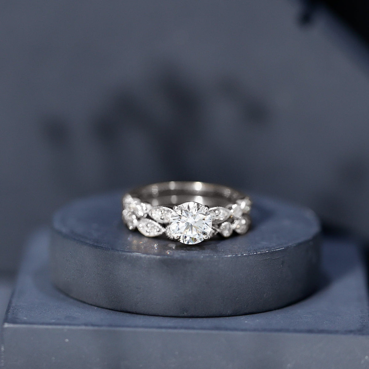 Diamond Designer Marriage Ring Set For Women