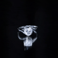 2 Carat Lab Grown Diamond Heart Shape Engagement Ring For Her