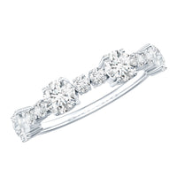 Lab Grown Diamond Stackable Eternity Ring For Women