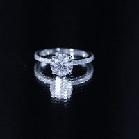 Brilliant Cut 2 Carat Lab Grown Diamond Solitaire Engagement Ring