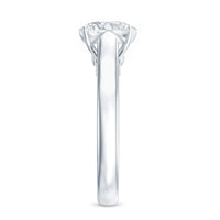 Brilliant Cut Lab Grown Diamond Classic Engagement Ring with Certificate