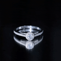 Diamond Vintage Looking Engagement Ring