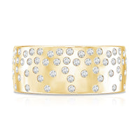 Certified Lab Grown Diamond Wedding Band in Flush Setting