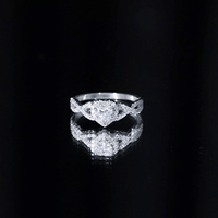 Lab Grown Diamond Heart Engagement Ring with Halo Design