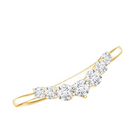 Certified Brilliant Cut Lab Grown Diamond Wedding Band Enhancer