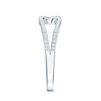 Brilliant Cut Lab Created Diamond Knot Anniversary Ring for Her