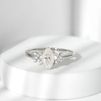 Lab Grown Diamond 5X10 MM Marquise Engagement Ring