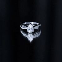 Pear Cut Diamond Classic Engagement Ring
