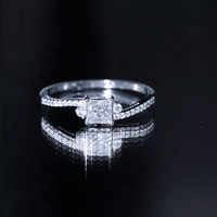 Certified Lab Grown Diamond Promise Engagement Ring