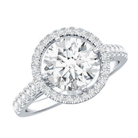 2 Carat Ethical Diamond Circle Engagement Ring