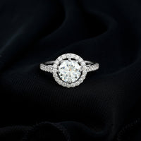 2 Carat Ethical Diamond Circle Engagement Ring