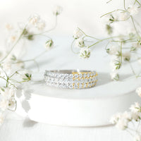 Half Eternity Lab Grown Diamond Wedding Band