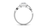 0.75 CT Zircon Engagement Ring