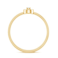 Natural Diamond Dainty Promise Ring