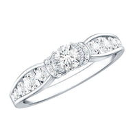 Vintage Style Moissanite Engagement Ring for Women