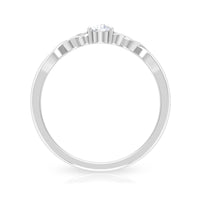 Certified Diamond Celtic Knot Promise Ring