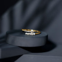 Cultured Freshwater Pearl Diamond Wrap Ring for Women